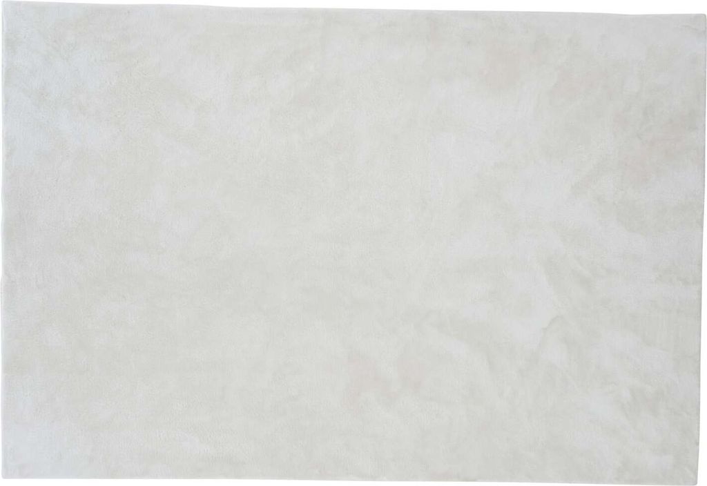 FURNLUX Wohnzimmer Teppich Blanca Weiss 200cm / Hauptfarbe: Weiß / Abmessungen: 200 x 300 x 3 cm