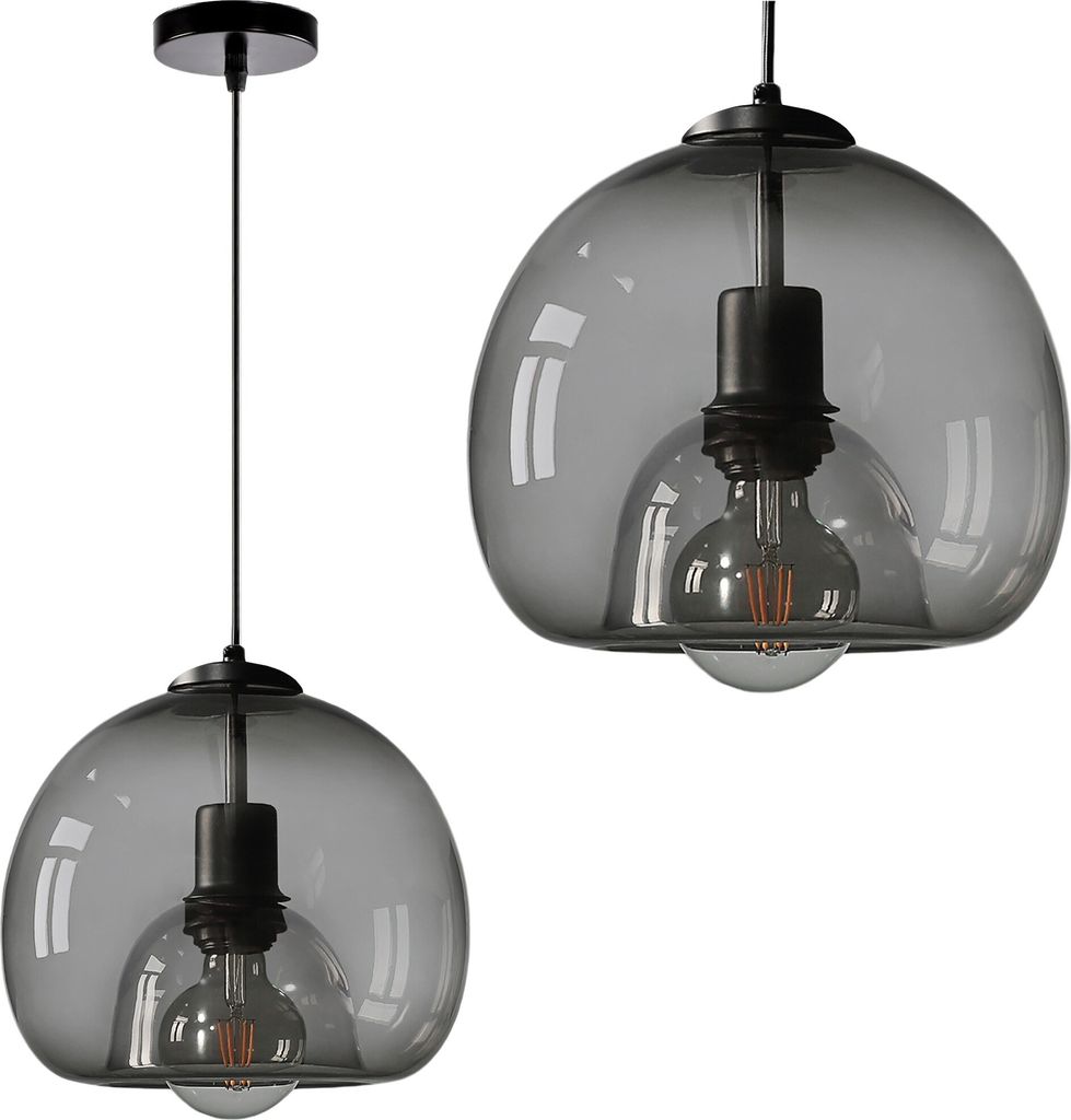 tooLight Pendellampe App1027-1Cp Schwarz Runden Produktbild 