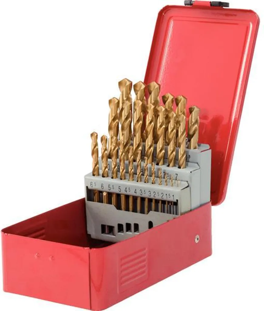 Foret métaux haute performance KS Tools 330.4613 - Set de 25 mèches HSS-G