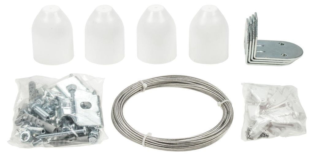 sunprotect 12502 Montage-Set für Seilspann-Markise / Produktbild 