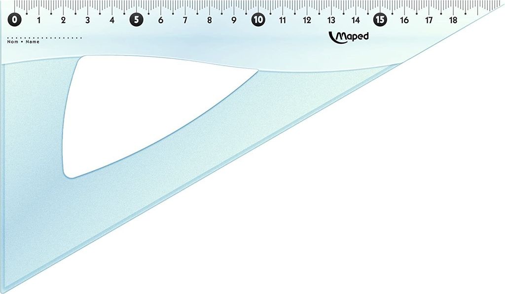 Maped Zeichendreieck Cristal 60 Grad Kathetenlänge: 210 mm