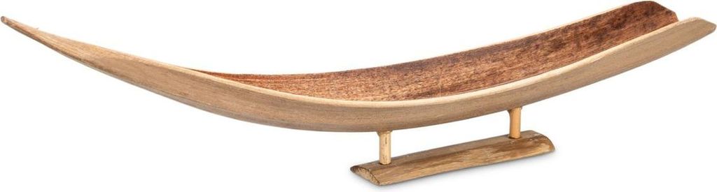 Dekoschale Kokos Boot Natur, Länge 50-60 cm | Naturdekosachale