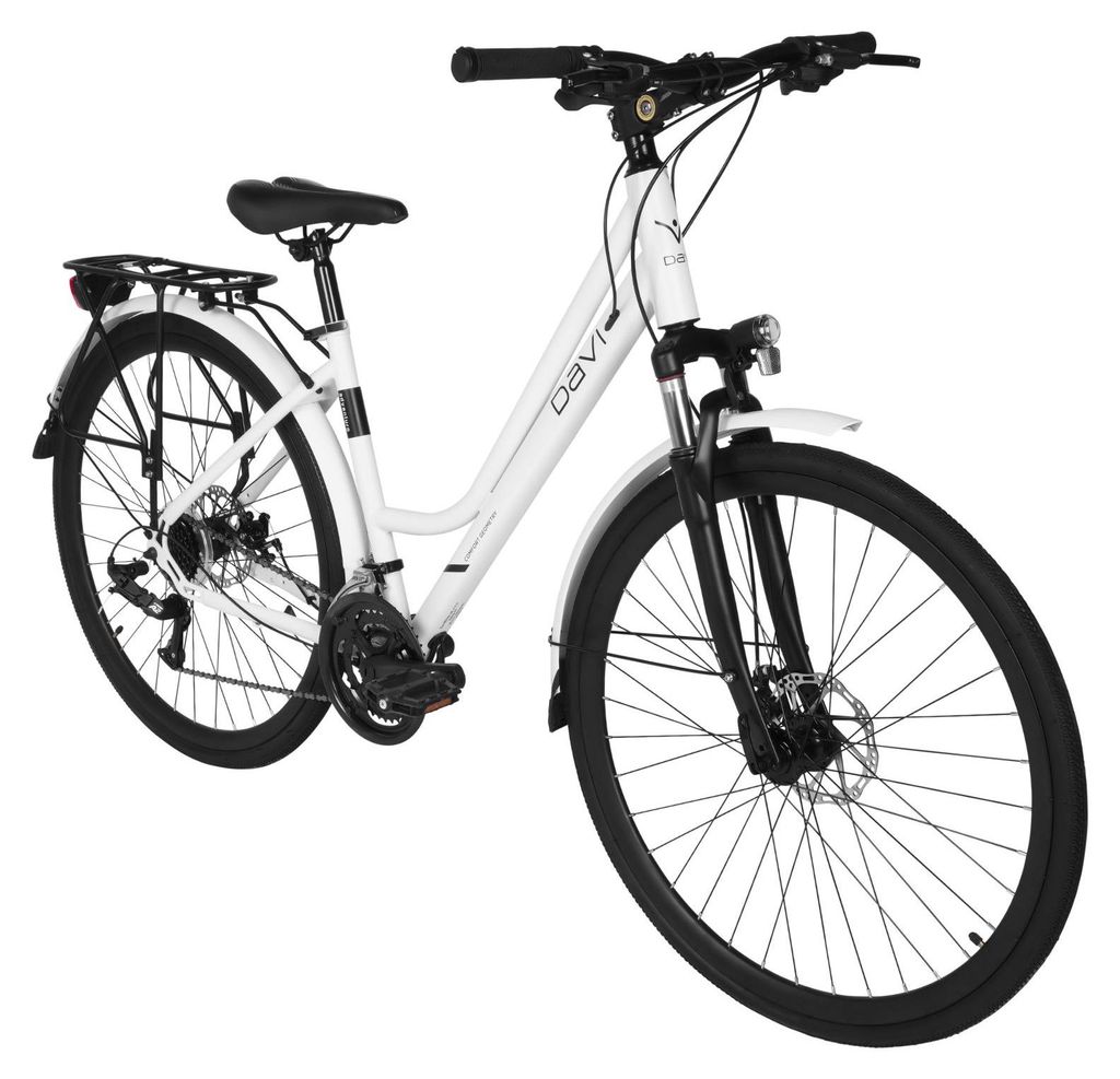 Trekkingrad Davi Adventuro, 28", 160–185 cm, Weiß Produktbild 