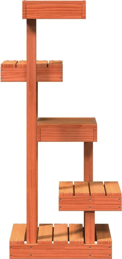 Design Cat Tree 103cm Solid Pine Wax Brown - Mobili2025 Elegance - 5