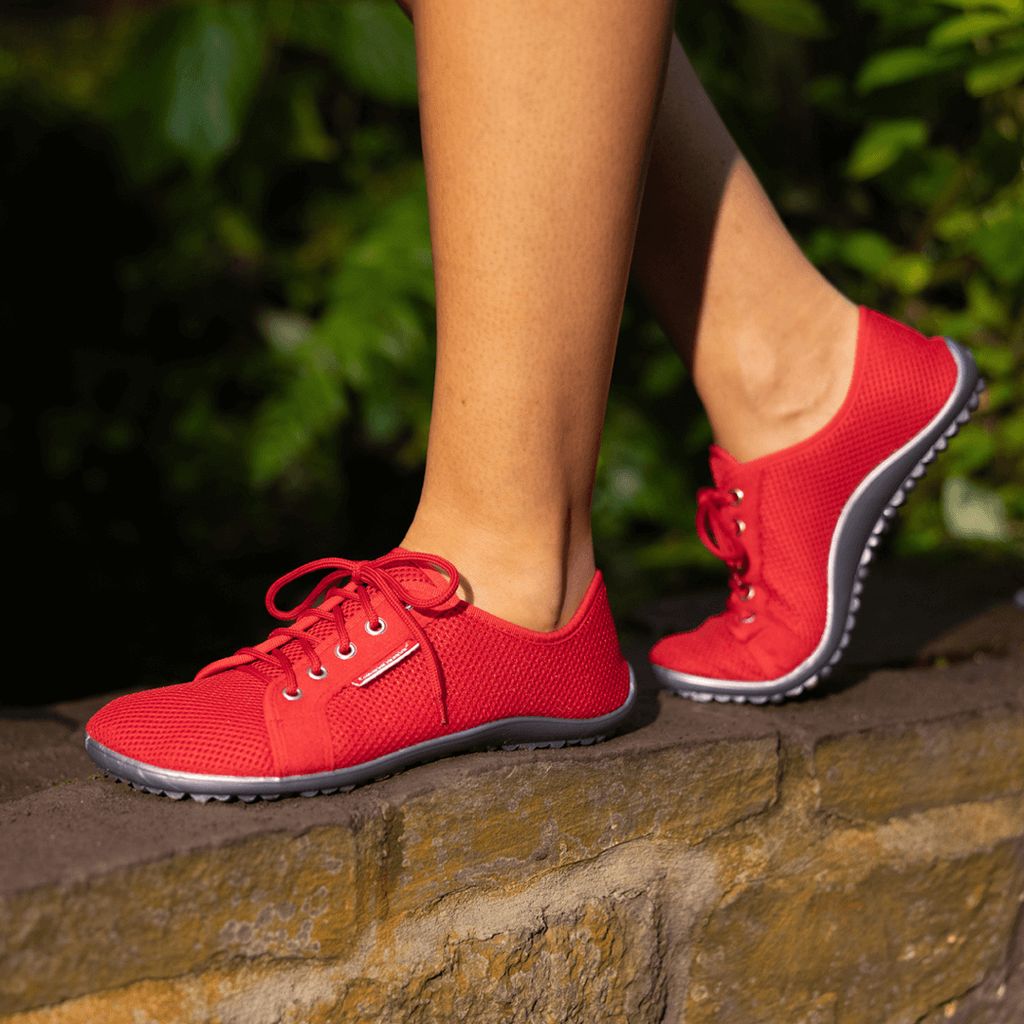 Leguano Aktiv rot - Unisex Barfußschuhe / Sneaker, Größe 36 Produktbild 3