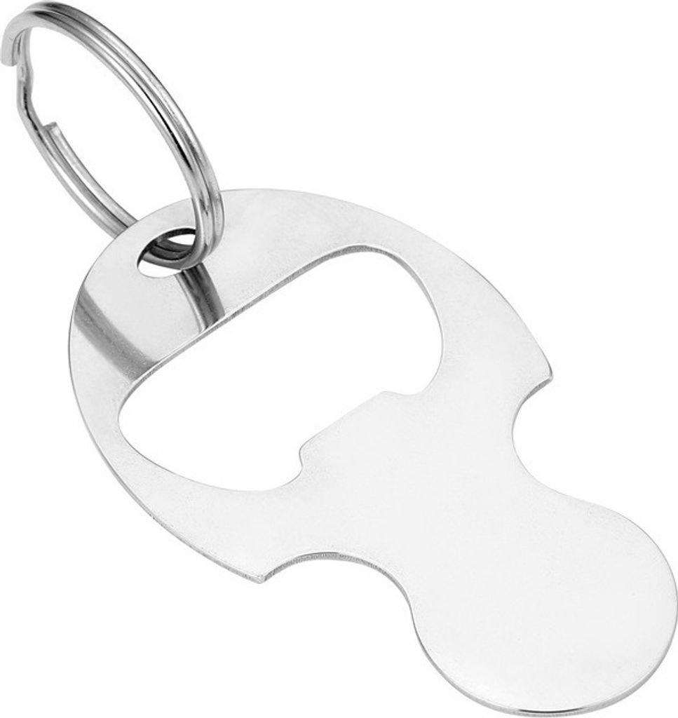INF Porte-clés avec jeton de panier d'achat Argent M Image du produit 