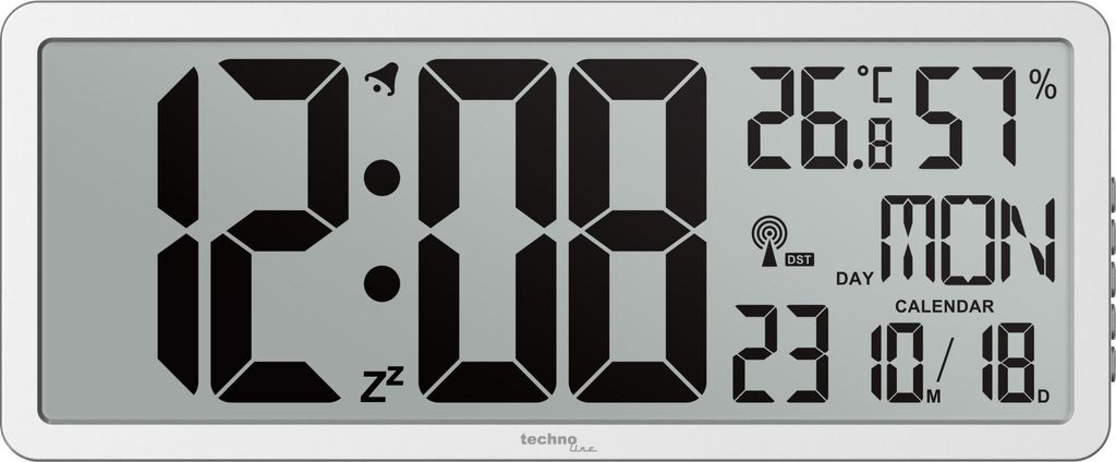 Technoline WS 8135, Wand/Tisch, Funkgesteuerte Uhr, Produktbild 