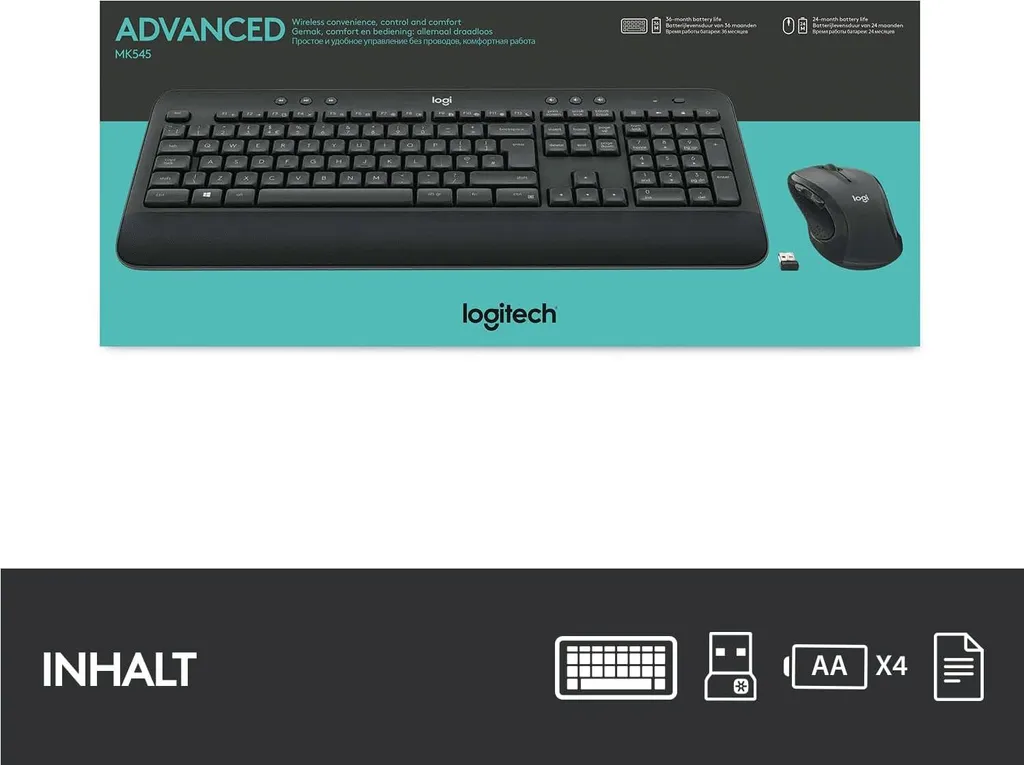 Évitez le bruit avec le clavier et la souris silencieux MK545 Pro