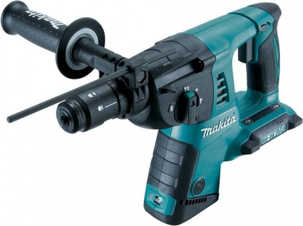Makita DHR264Z, Schwarz, Blau, 2,6 cm, 1250 RPM, 2,5 J, Produktbild 
