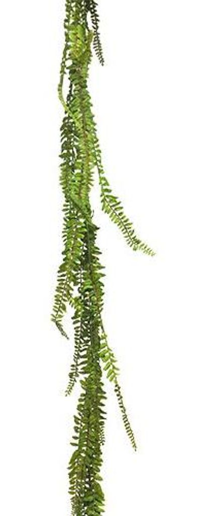 Künstliche Farngirlande grün - 180 cm Künstliche Hängepflanzen Nova Nature