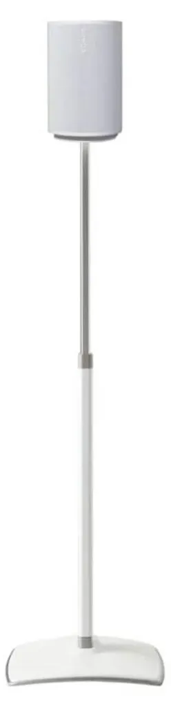 SANUS Pied de sol réglable pour Sonos ERA 100 Single blanc premium
