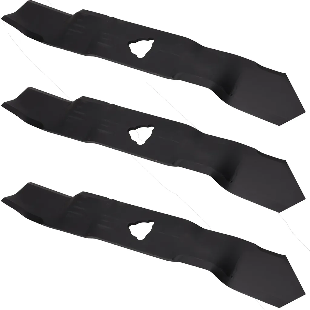 Jeu de 3 lames 42cm pour Stiga Park Combi, finies les herbes hachées