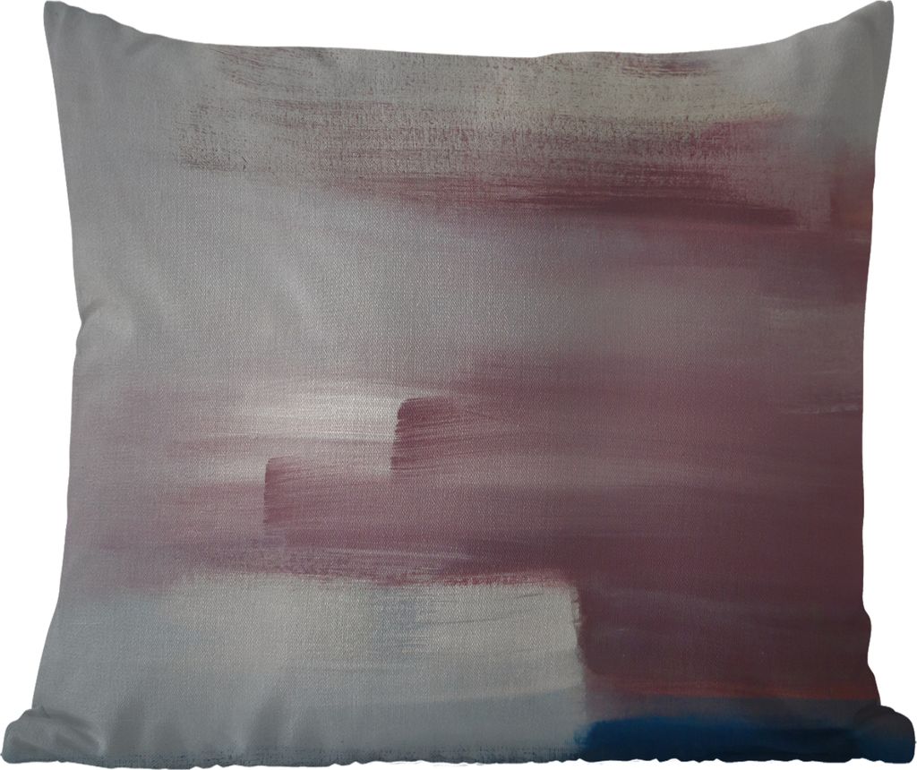 MuchoWow Outdoor Kissen - Malerei - Ölgemälde - Abstrakt - 45x45 cm - Wetterfest - Lounge Kissen - Fotokissen - Dekoratives Kissen