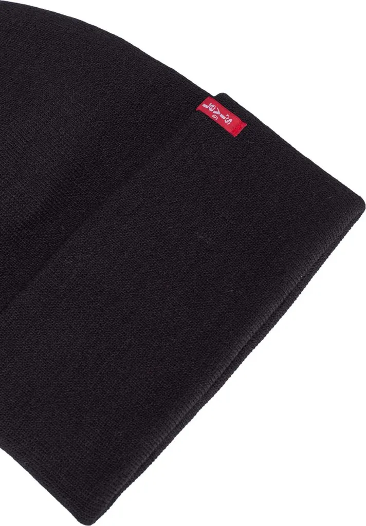 Levi's Cuffia Uomo Essential - Berretto Invernale con Logo - One Size