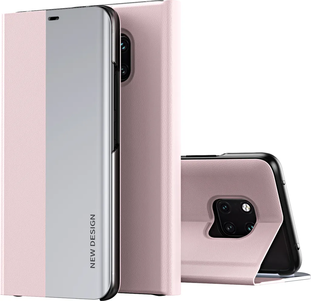Cover Huawei Mate 20 Pro Rosa Magnetica - Stile Portafoglio Chic
