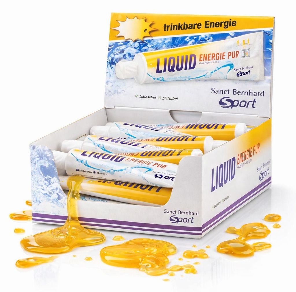 Sanct Bernhard SPORT Aktiv3 LIQUID Energie Pur (18 Tuben) - Produktbild 