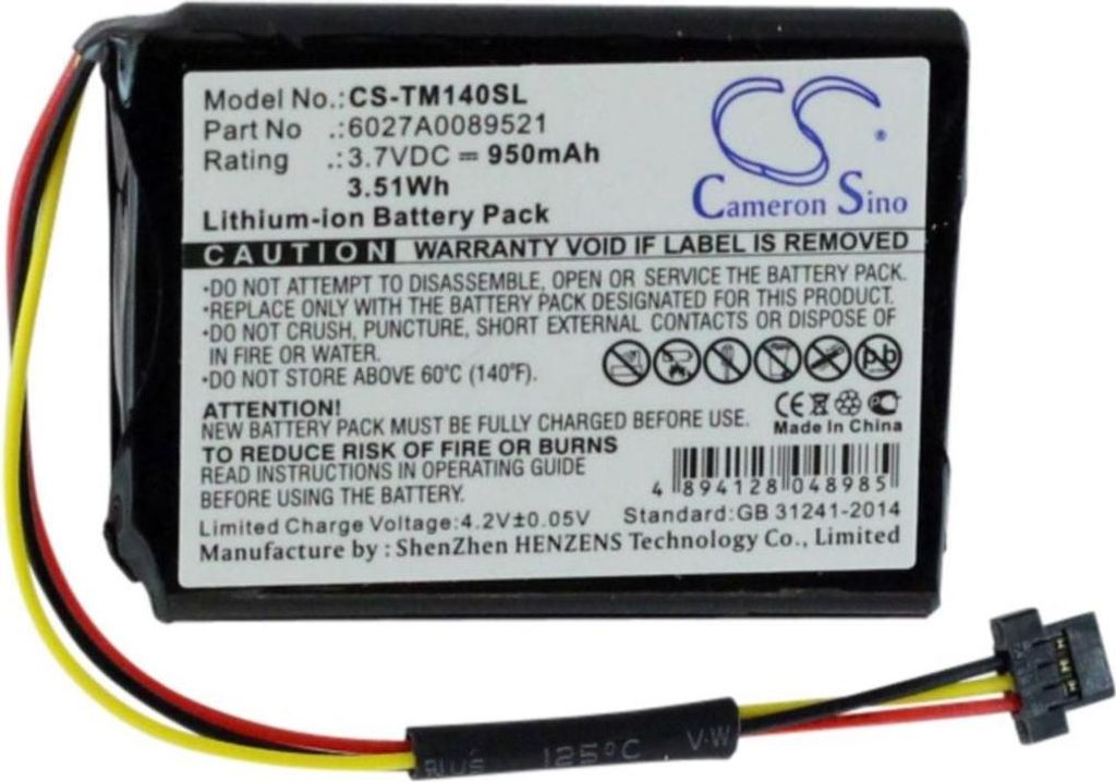 Batterie pour Tomtom Go 50 ml Image du produit 