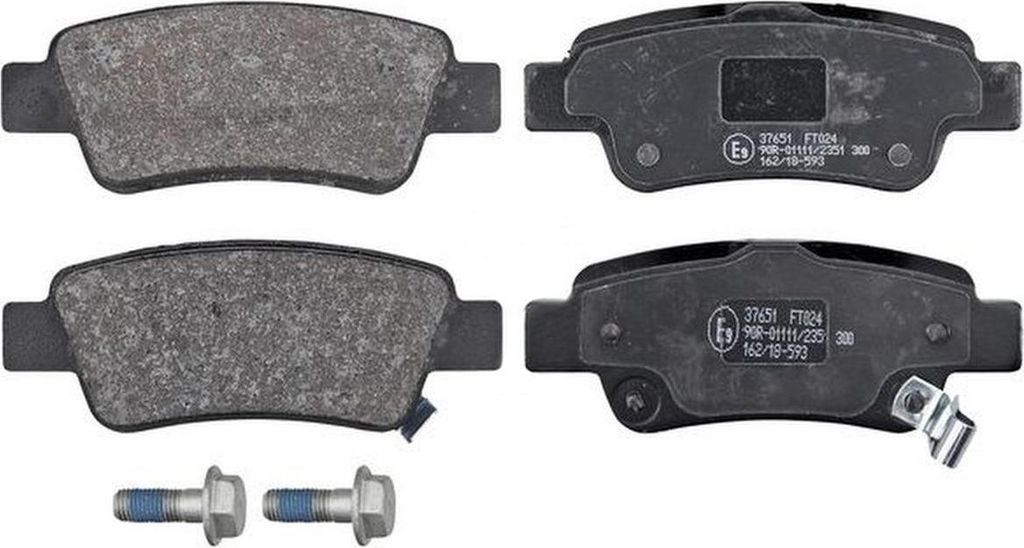 A.B.S. Bremsbeläge Satz Hinten für HONDA CR-V III (RE) 37651