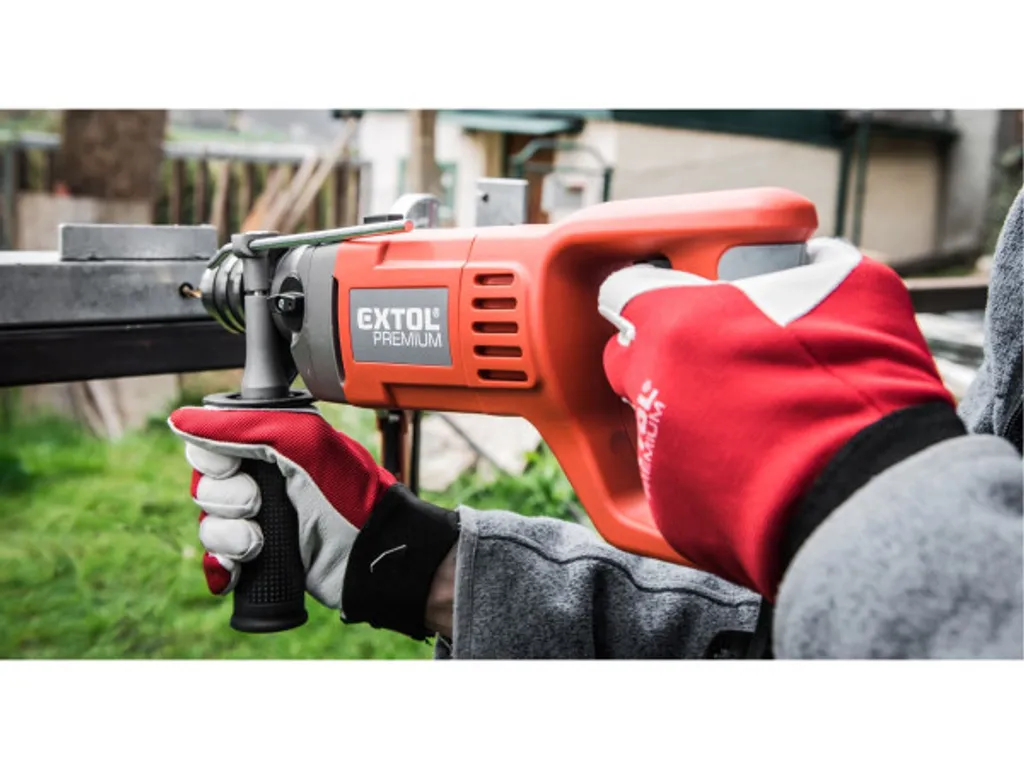 Marteau perforateur Extol 1050W : percez enfin le béton sans effort - 4