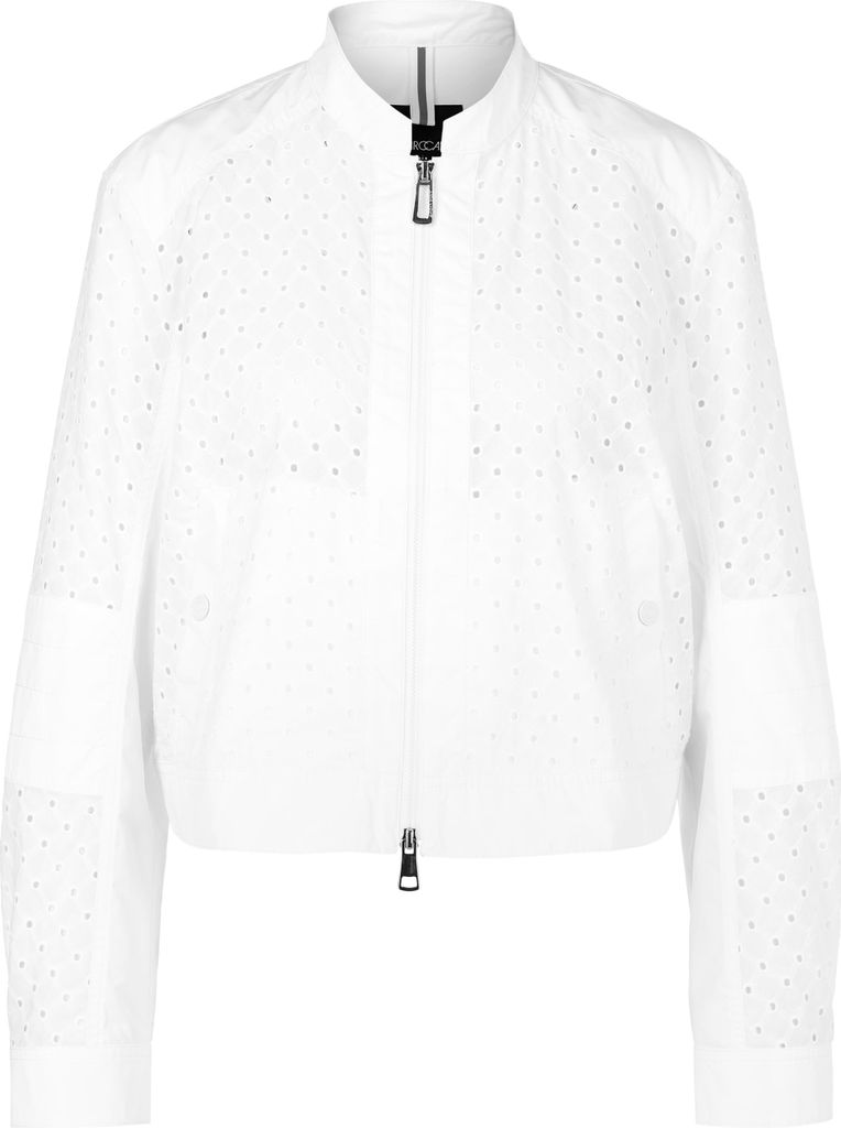 Jacke mit Lochmuster