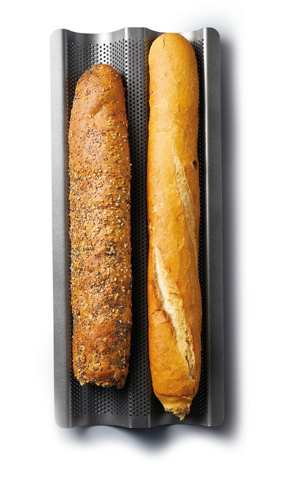 Baguette de forme croustillante gelocht 39cm x 16.5cm x Image du produit 