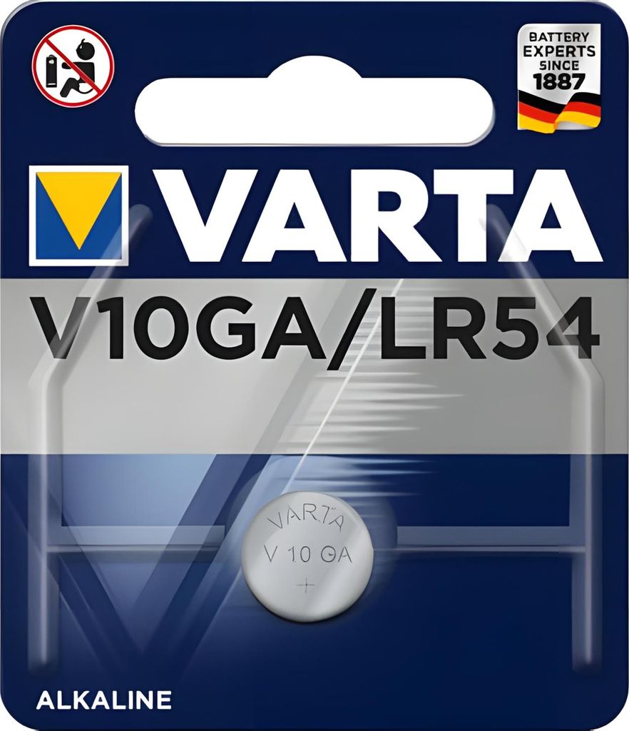 VARTA Electronics piles alcalines V10GA 1Bli, 1,5V Image du produit 
