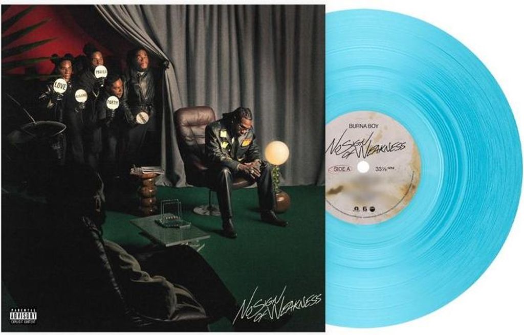 Burna Boy: No Sign Of Weakness (Indie Edition) (Curacao Vinyl)