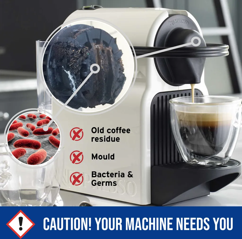 Éliminez les résidus de café Nespresso avec Eco Formula capsules lot de 5