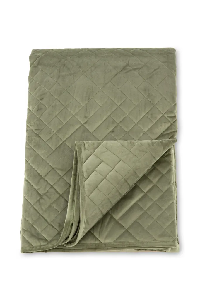 Copriletto Jilly 80x180cm verde.