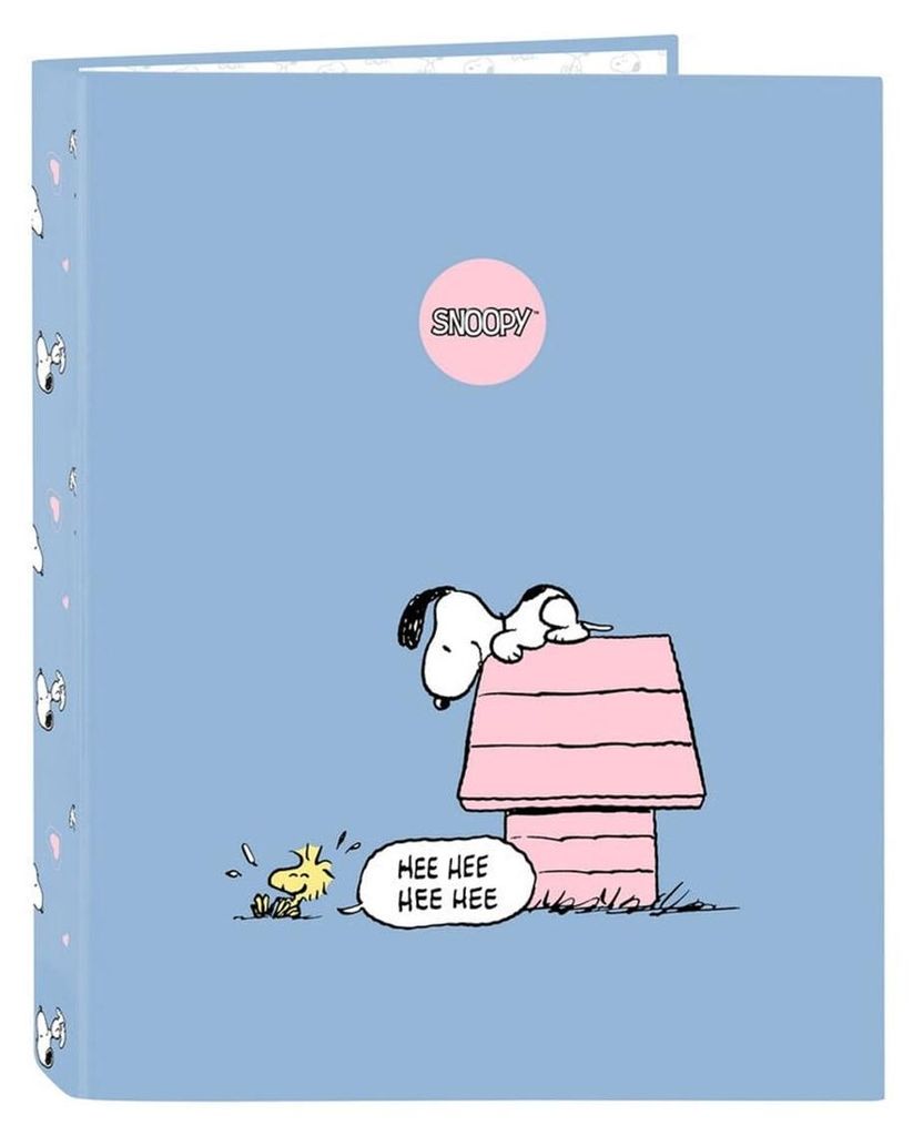 Raccoglitore ad anelli Snoopy A4 26,5 x 33 x 4 cm Immagine del prodotto 
