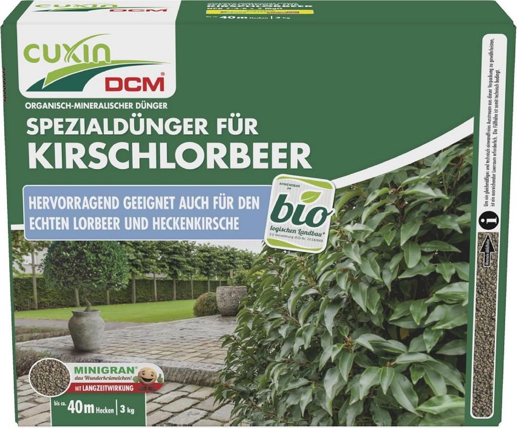 CUXIN DCM Kirschlorbeerdünger 3 kg