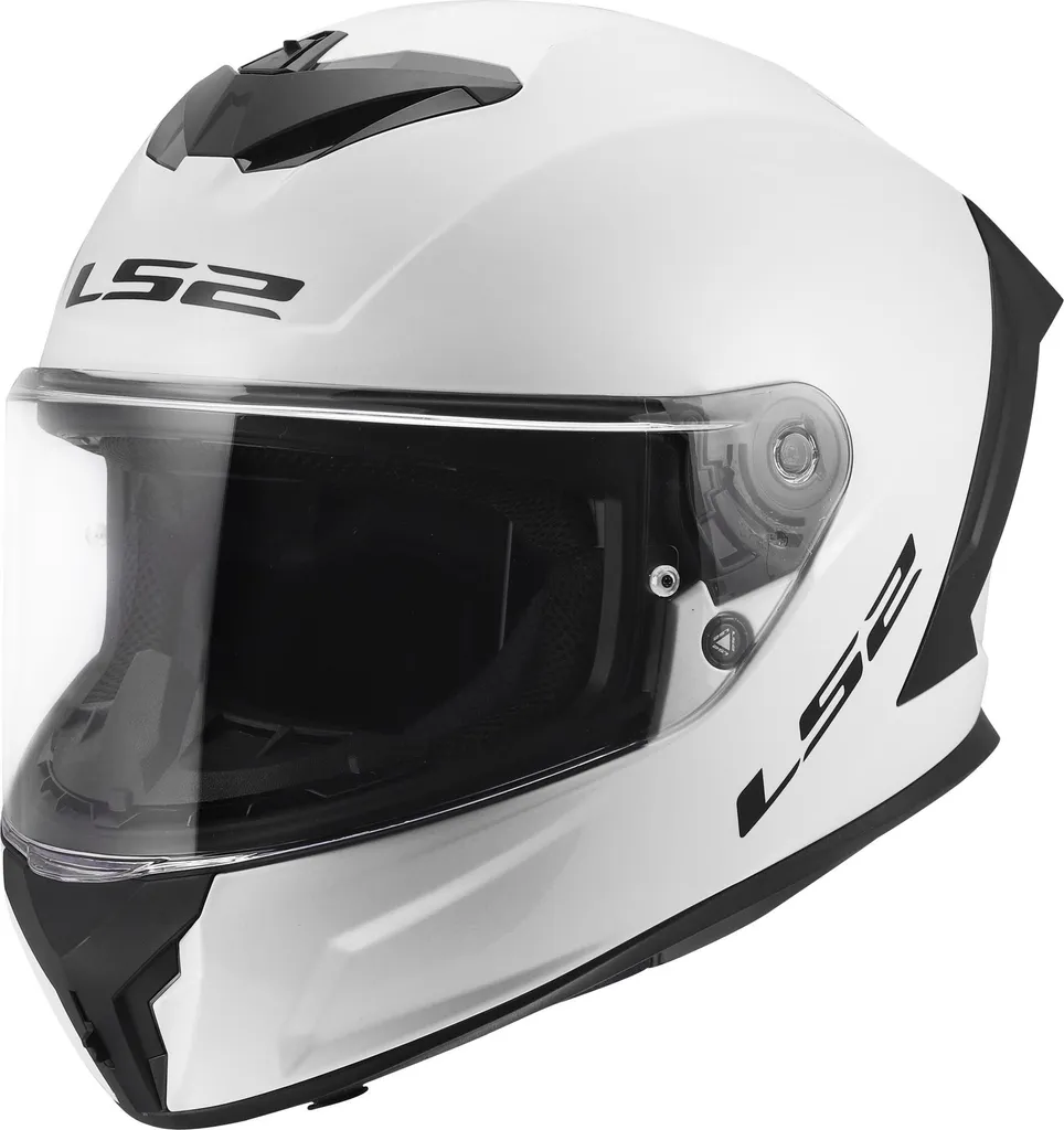 Casque intégral blanc LS2 FF820 Rapid III anti-buée taille S