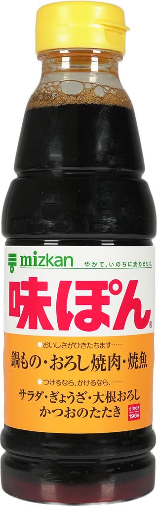 Mizkan Ajipon Ponzu Salsa di soia agli agrumi 360 ml Immagine del prodotto 