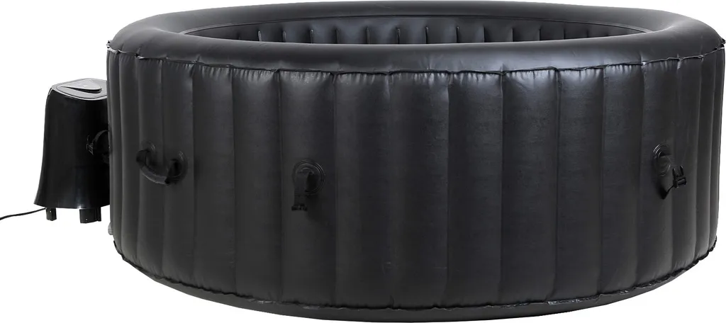 Jacuzzi gonflable 4 places BeneoSpa - Spa extérieur portable Noir Satiné