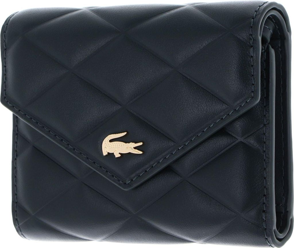 LACOSTE Geldbörse Compact Wallet Sinople dunkelgrün