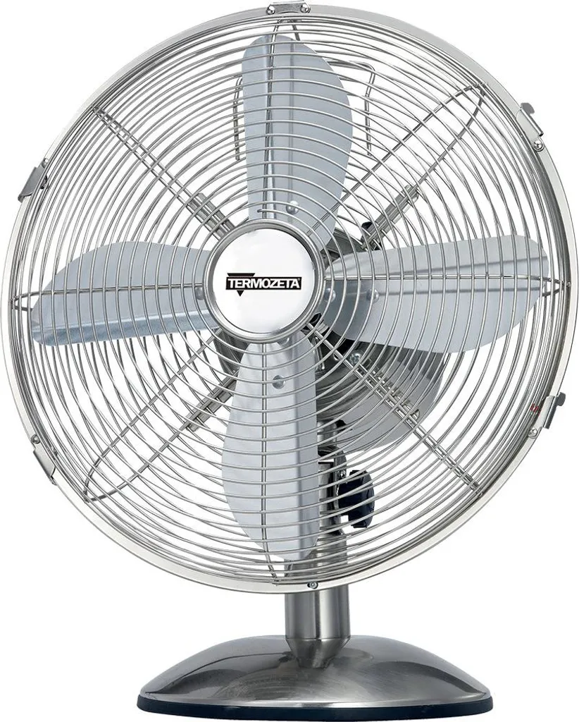 Ventilateur Table Métal 30cm Termozeta Manchester : Fraîcheur et Style Rétro