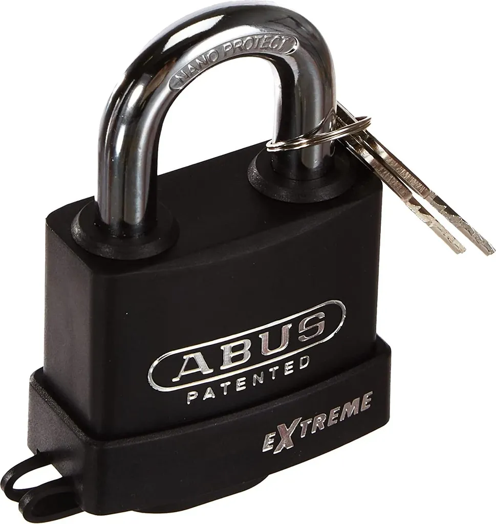 ABUS 83WP/63 Cadenas Haute Sécurité 63mm avec Gaine de Protection 83