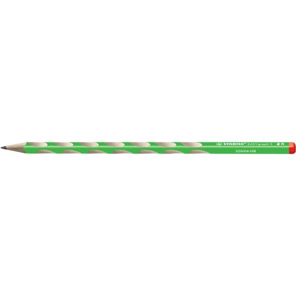 Matita STABILO EASYgraph S Verde HB - Ergonomia per Scrittura Fluida