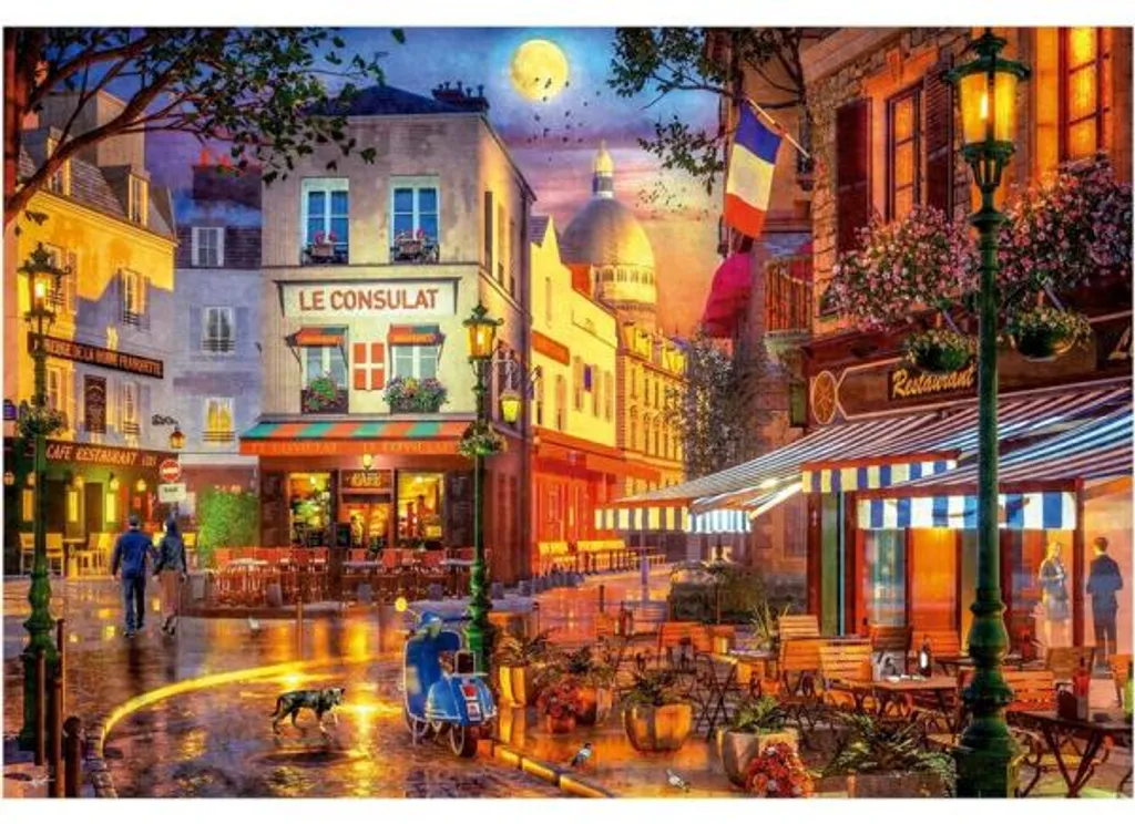 Puzzle 5000 pièces Le Consulat Montmartre Paris par Educa 19950