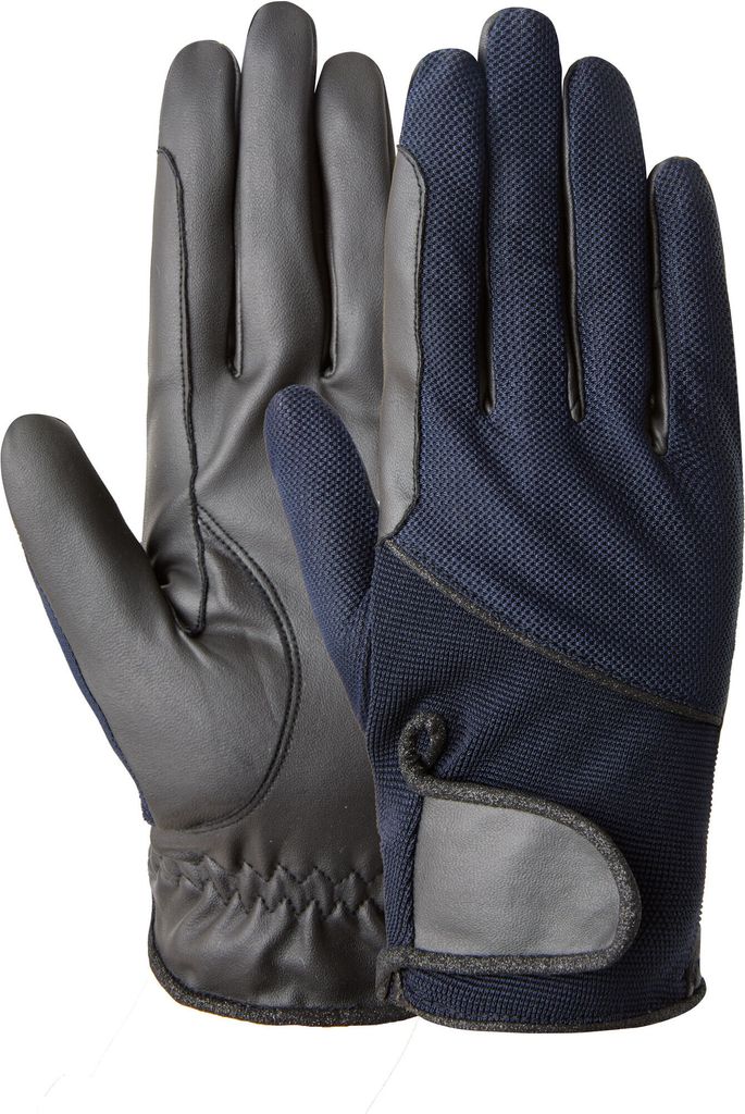 Horze Leni Damen Sommerreithandschuhe, Blau, 6