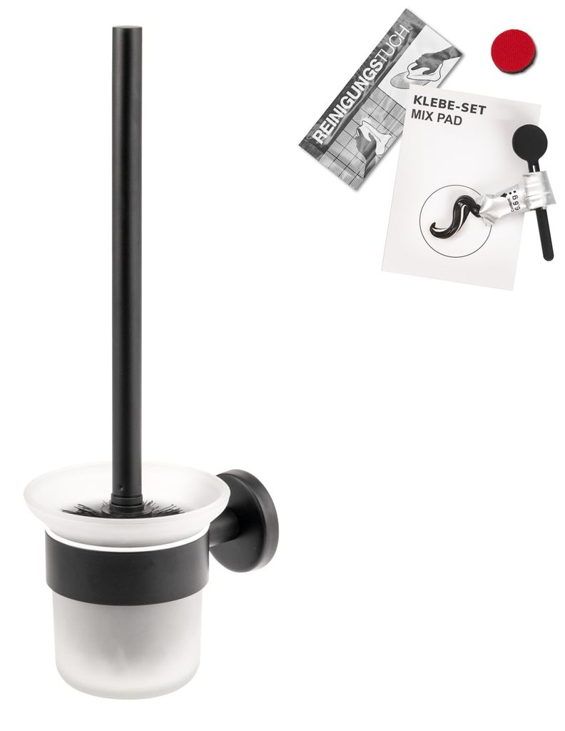 bremermann serie bagno PIAZZA BLACK - set WC incl. set di Immagine del prodotto 