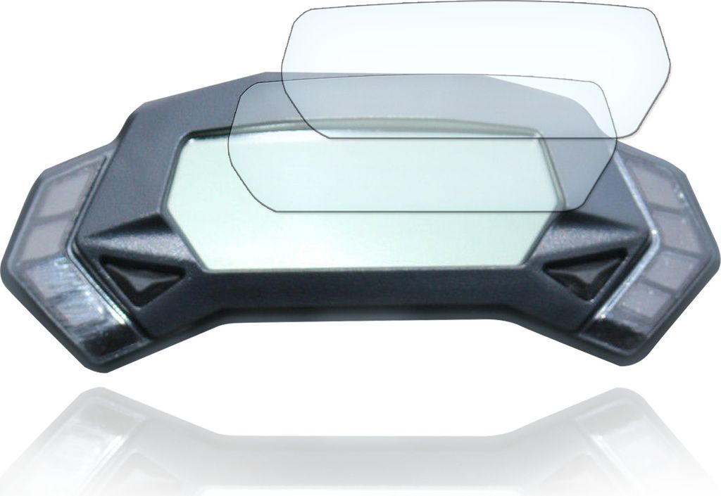 Kawasaki Ninja 125 - Z125 Tachoschutzfolie Displayschutzfolie 9H Nano Glas Technologie