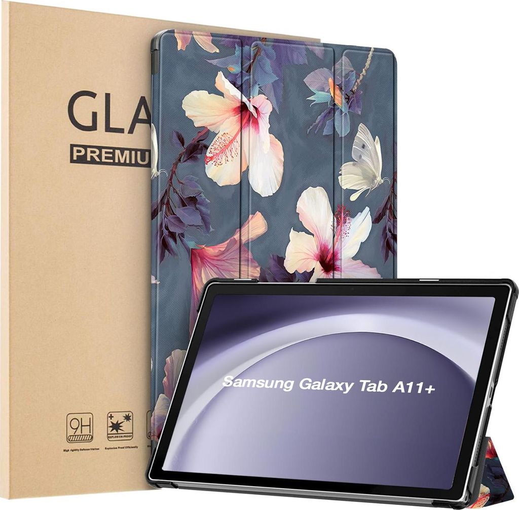 Schutzhülle + 2x 9H Display Glas für Samsung Galaxy Tab Produktbild 