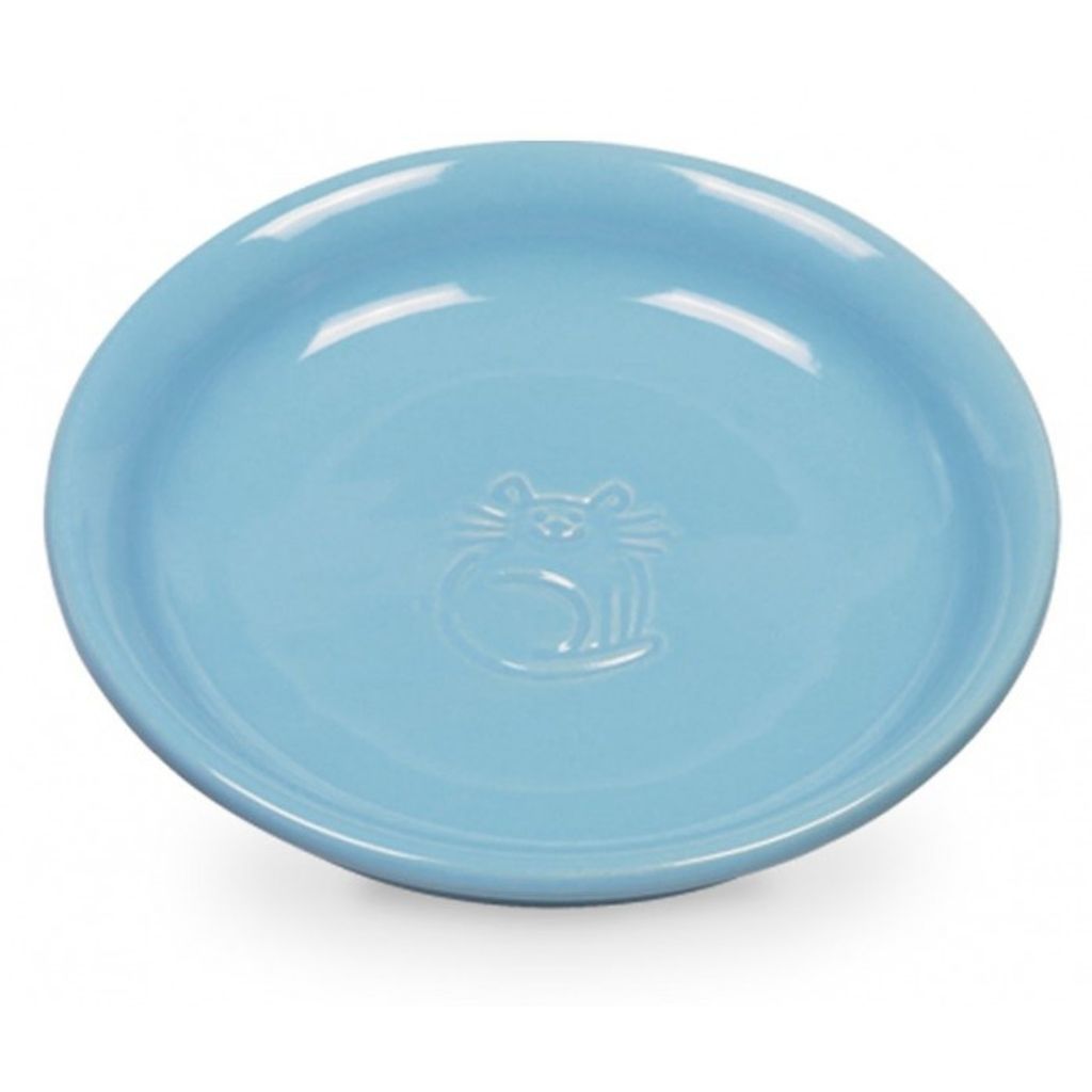 Keramická miska na mlieko Nobby Cat Ø14 x 2 cm svetlo modrá Obrázok produktu 