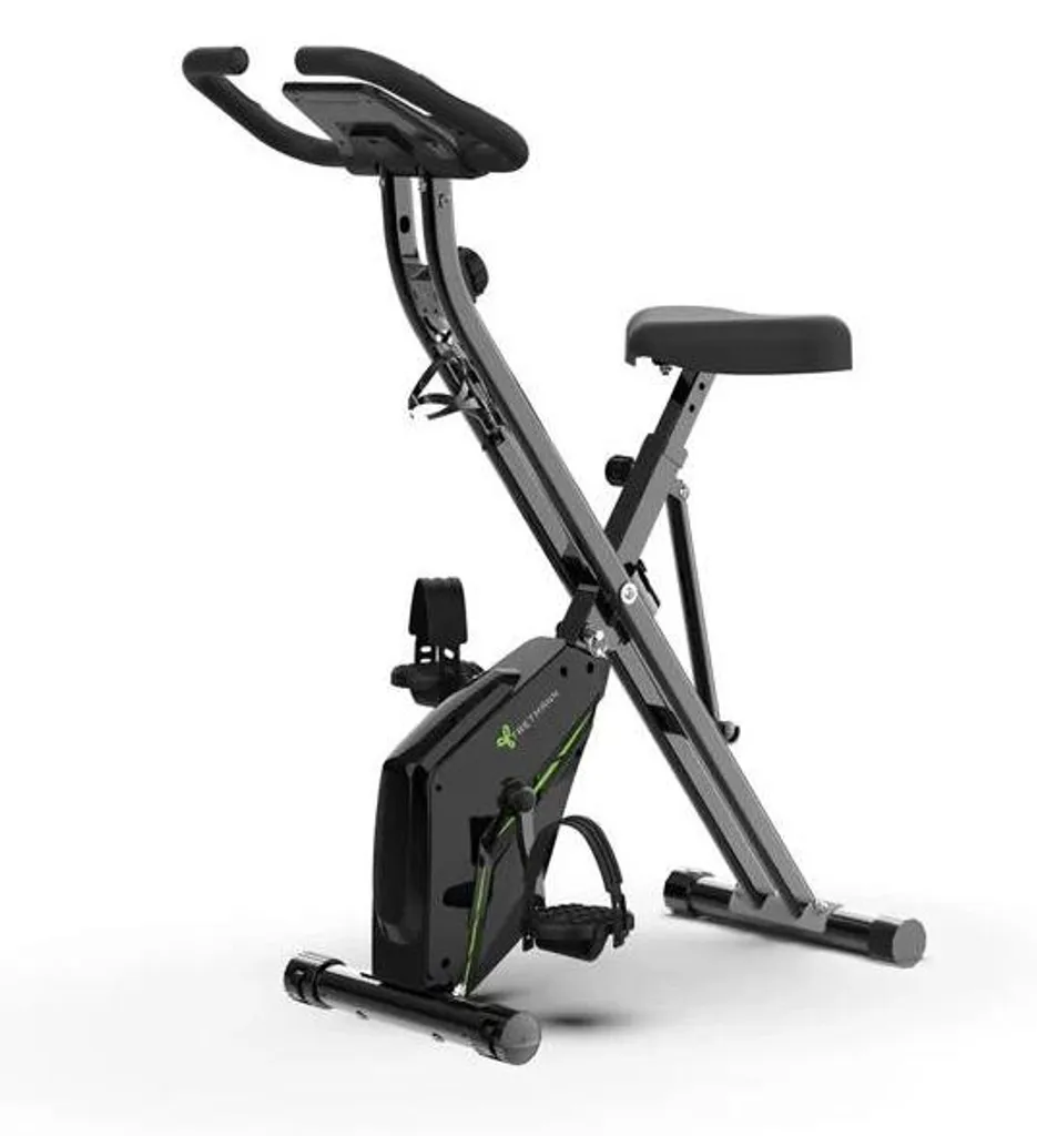 Vélo Appartement Pliable TRETMANN Gain de Place pour Petits Espaces
