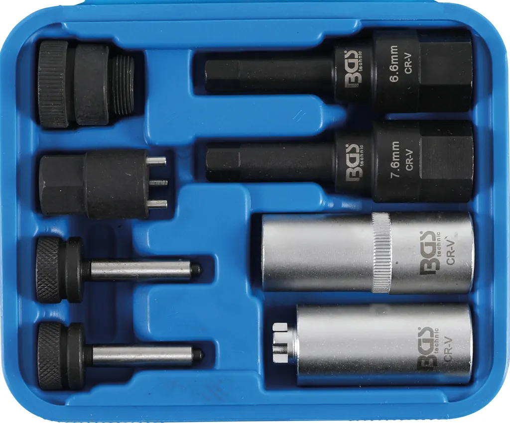 Ottimizzazione Iniezione Diesel: Kit BGS 9639 8 Pezzi per Common Rail
