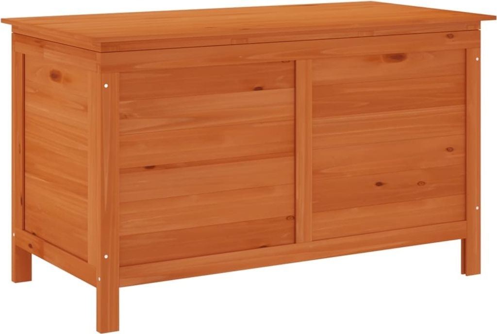 vidaXL Cassapanca da giardino 99x49,5x58,5 cm in legno Immagine del prodotto 