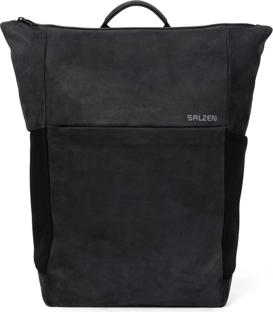 Salzen Rucksack Vertiplorer Leather Charcoal Black Produktbild 