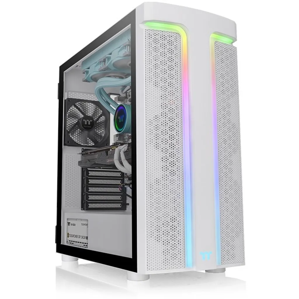 Thermaltake H590 TG Snow ARGB: Il Case Mid Tower E-ATX con il miglior Airflow