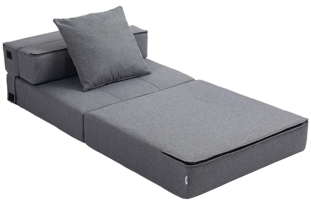 HOMCOM Schlafsessel Schlafsofa Sofabett Einzelsofa mit Produktbild 